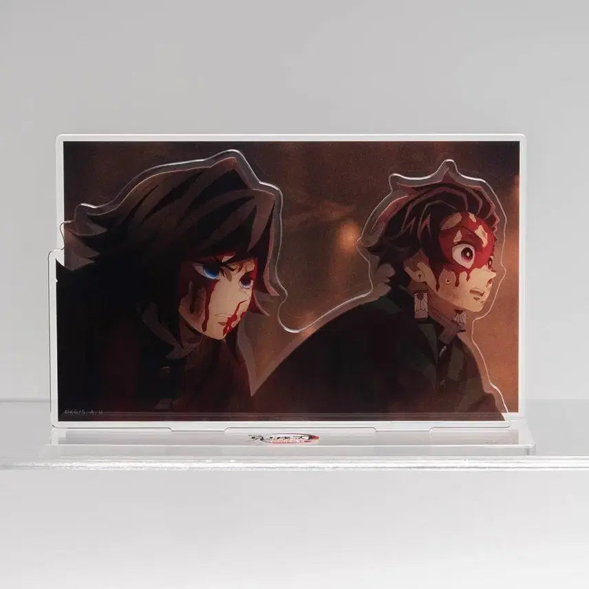 [BUNJANG] Demon Slayer: Kimetsu no Yaiba Mugen Train Arc Acrylic Standee - Tanjiro &amp; Giyu / 귀멸의 칼날 무한성편 장면 그대로 아크릴 스탠드 피규어 탄지로 기유