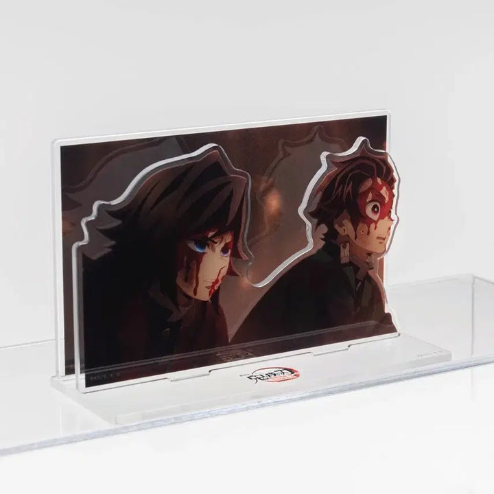 [BUNJANG] Demon Slayer: Kimetsu no Yaiba Mugen Train Arc Acrylic Standee - Tanjiro &amp; Giyu / 귀멸의 칼날 무한성편 장면 그대로 아크릴 스탠드 피규어 탄지로 기유