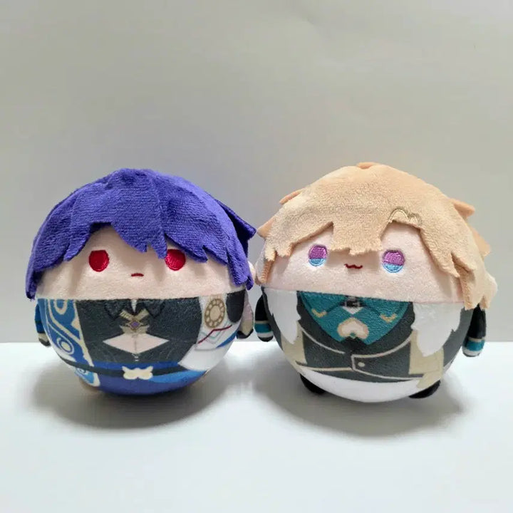 [BUNJANG] Honkai Star Rail Dr. Ratio &amp; Aventurine Nui Dolls Bundle Set / 붕괴 스타레일 Dr.레이시오 어벤츄린 누이 인형 일괄