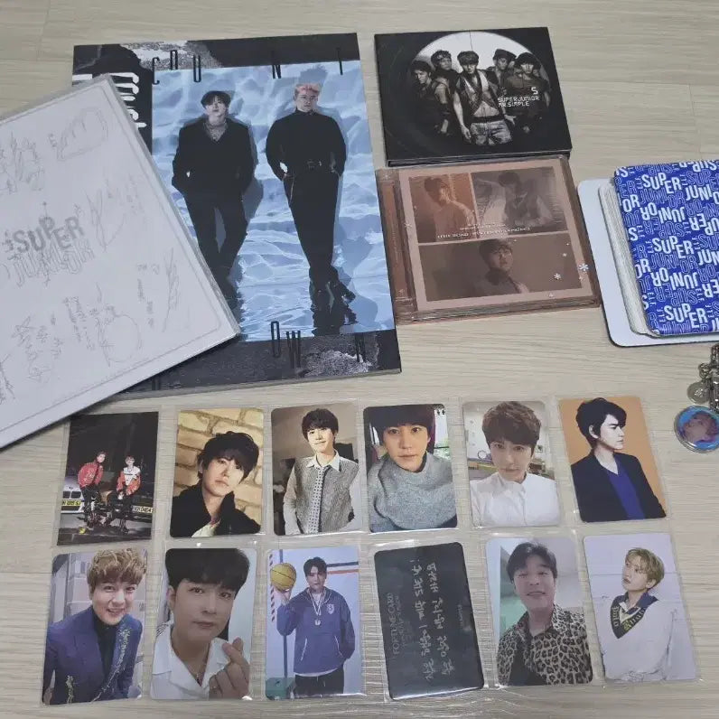[BUNJANG] Super Junior Album Photocard Bundle Set / 슈퍼주니어 앨범 포카 공식굿즈 일괄