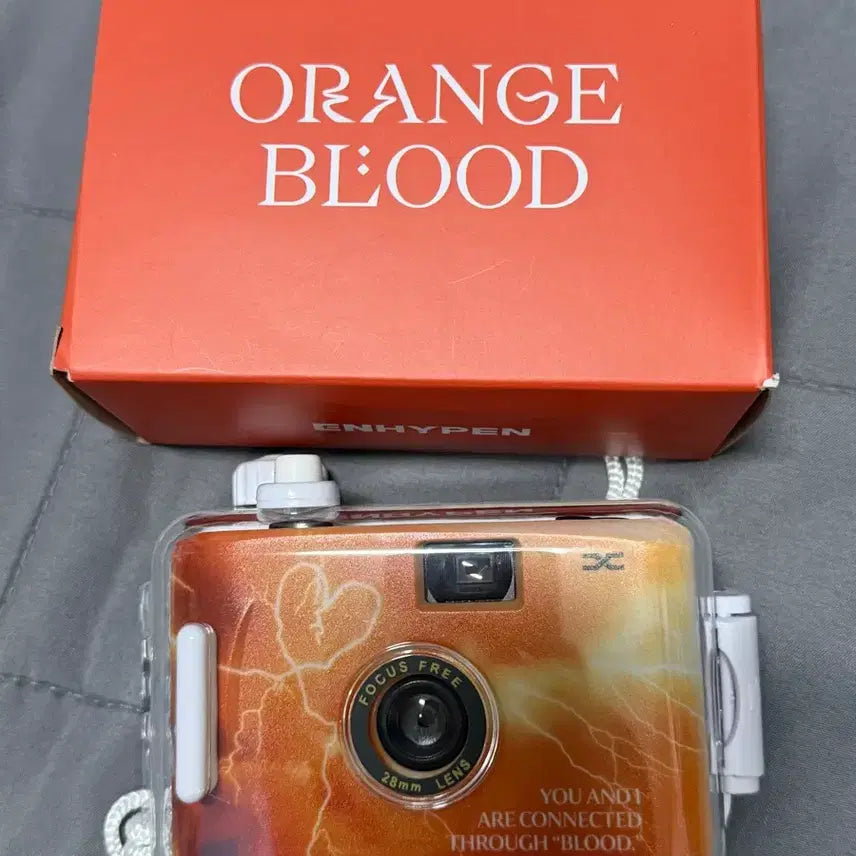 [BUNJANG] ENHYPEN Orange Blood Photocard Holder / 엔하이픈 오렌지블러드 역조공 필름 카메라 양도