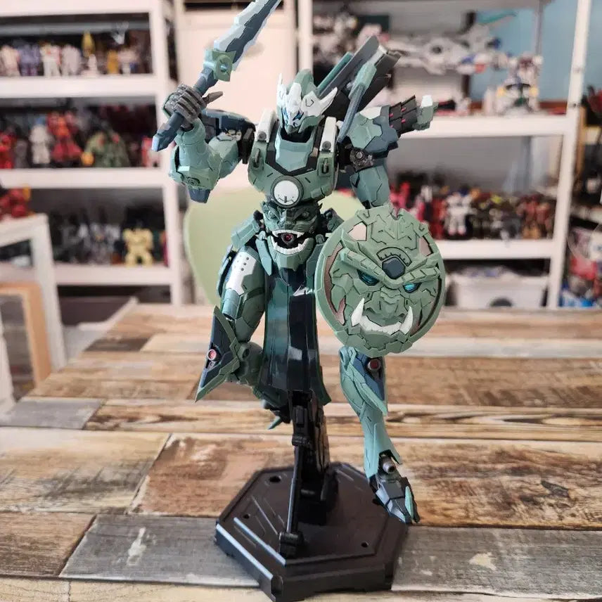 [BUNJANG] Chinese Plastic Model Apprentice Knight Wei Yuan Shik Metal Frame / 중국프라 견습기사 위원식 메탈프레임