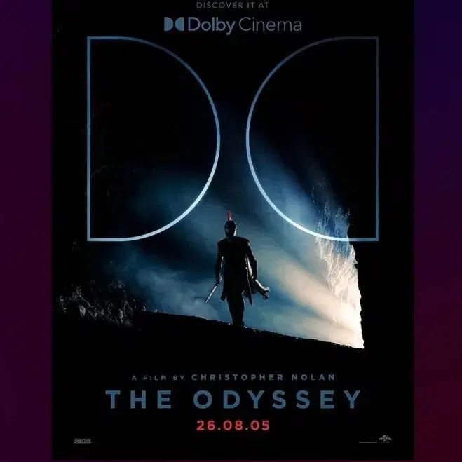 [BUNJANG] Odyssey Poster Dolby Cinema Megabox Special Gift / 오디세이 포스터 돌비시네마 돌비 메가박스 굿즈 특전