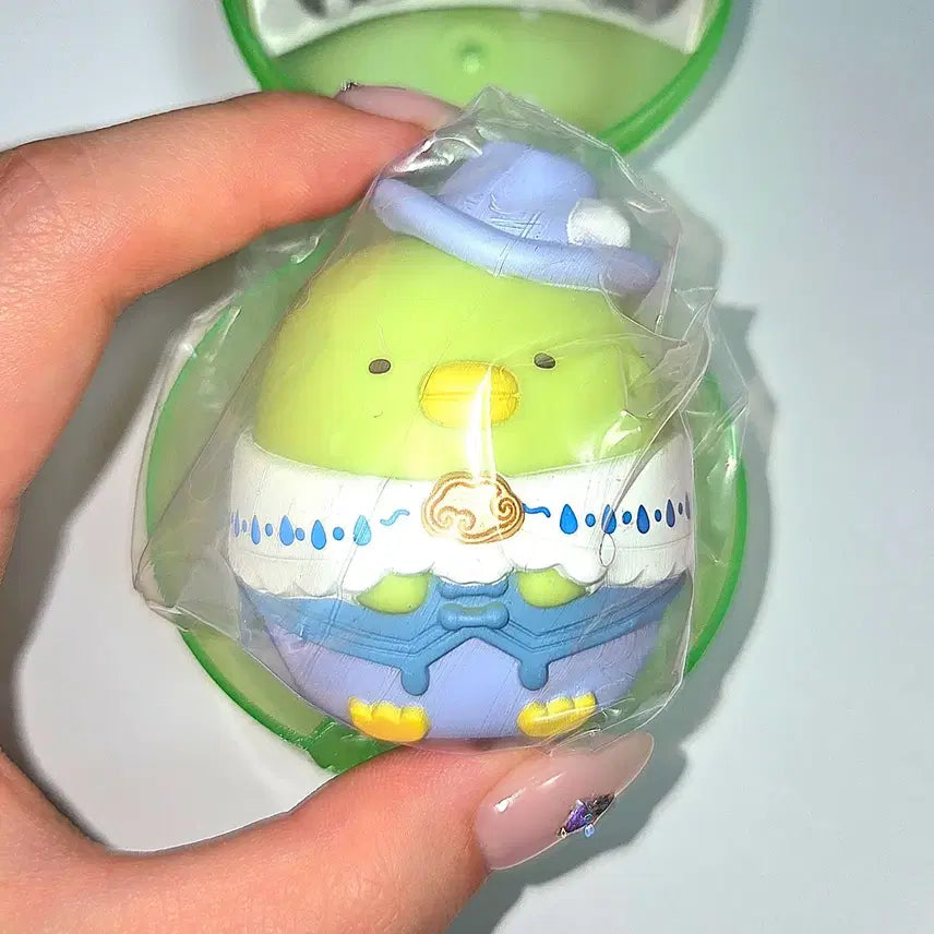[BUNJANG] Sumikko Gurashi Heavenly Kingdom and Two Children Sofubi Penguin Figure Gacha / (희귀) 스밋코구라시 하늘의왕국과두아이 소프비 스미코 피규어 가챠 펭귄