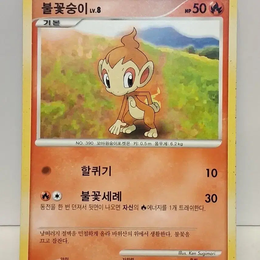 [BUNJANG] Pokemon Card Cyndaquil / 포켓몬카드 불꽃숭이