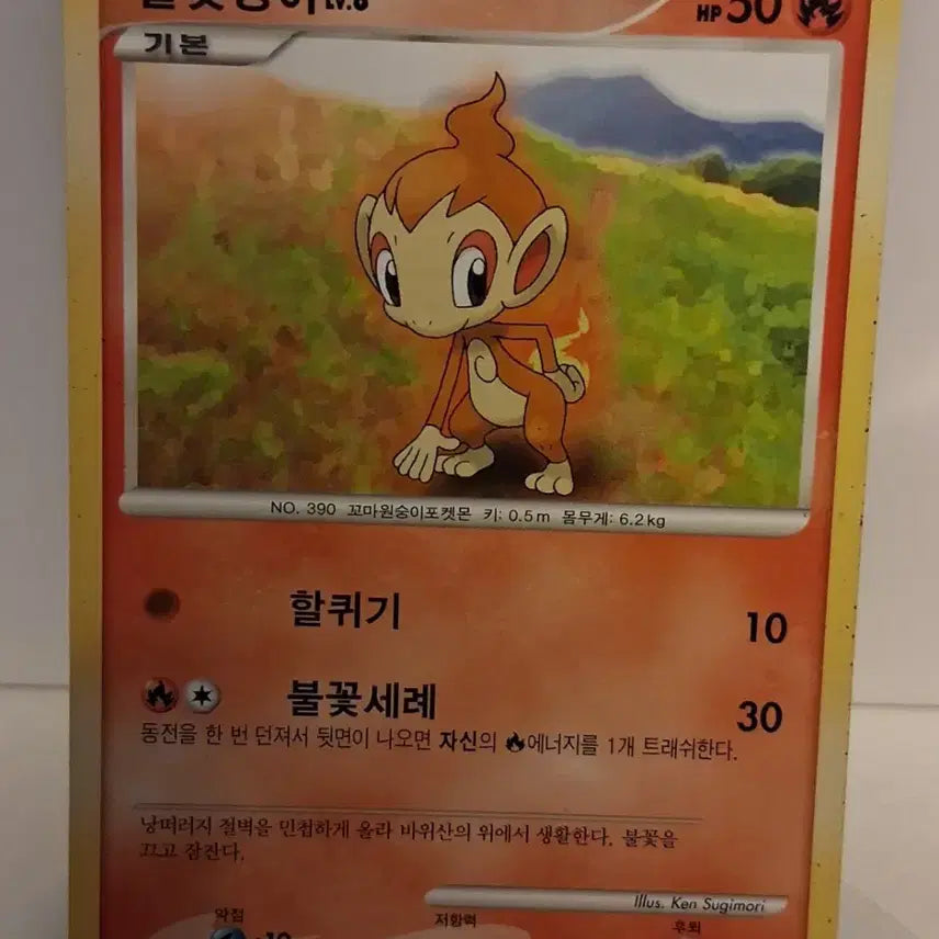 [BUNJANG] Pokemon Card Cyndaquil / 포켓몬카드 불꽃숭이