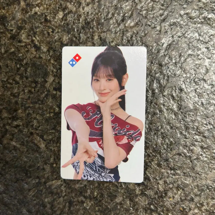[BUNJANG] RESCENE Mina Minami Domino Pizza Photocard / 리센느 미나미 도미노피자 포토카드