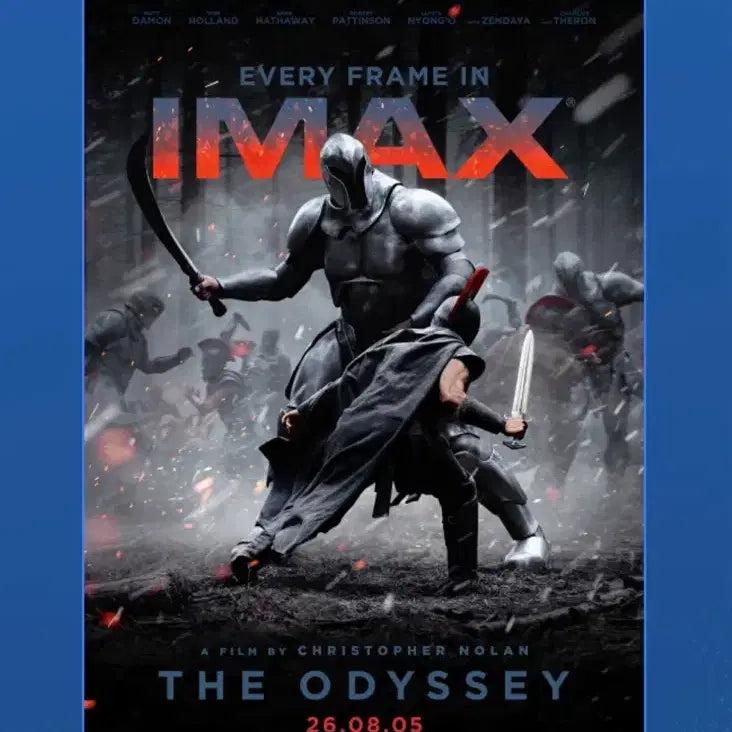 [BUNJANG] CGV Odyssey IMAX Poster + TTT Set / 오디세이 아이맥스 포스터+TTT 팝니다
