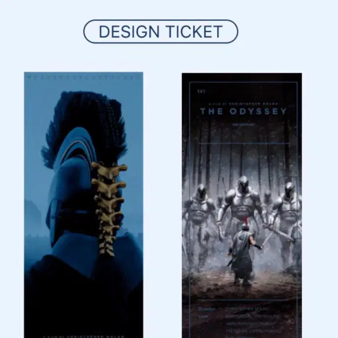 [BUNJANG] CGV Odyssey IMAX Poster + TTT Set / 오디세이 아이맥스 포스터+TTT 팝니다