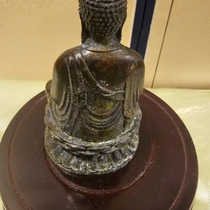 [BUNJANG] Gilt Bronze Seated Amida Buddha / 금동 아미타여래 좌상.