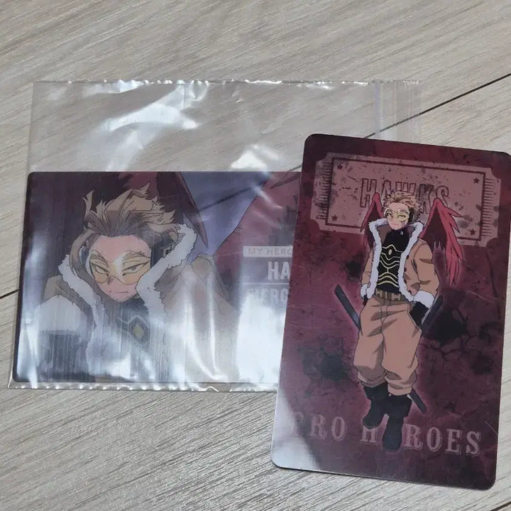 [BUNJANG] My Hero Academia Hawks Jump Shop Exhibition Card Bundle Set / 나히아 히로아카 호크스 점프샵 전시회 카드 일괄 판매