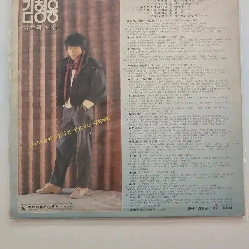 [BUNJANG] Kim Hyun Yong "If I Can Love Again" LP / 김현용 lp/ 다시사랑할 수 있다면 /EX+