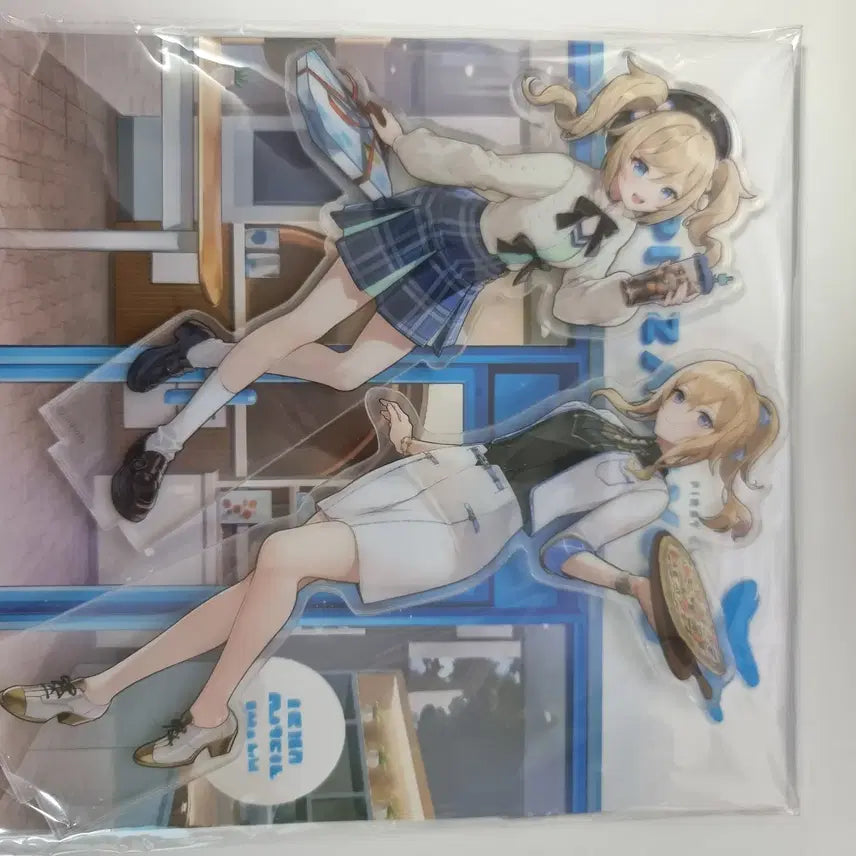 [BUNJANG] Genshin Impact Pizza Alvolo Collaboration Limited Edition Acrylic Stand (Sealed) / 원신 미개봉 피자알볼로 콜라보 한정 아크릴 판매합니다.