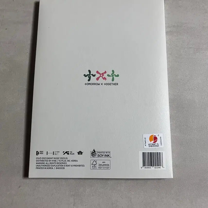 [BUNJANG] TXT TEMPTATION Lullaby Version Huening Kai Photobook / 투모로우바이투게더 Temptation (Lullaby, 휴닝카이 ver)