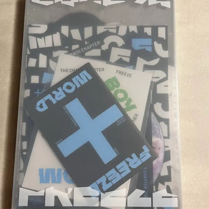 [BUNJANG] TXT Tomorrow x Together The Chaos Chapter: FREEZE Poster / 투모로우바이투게더 The chaos chapter (Freeze ver)
