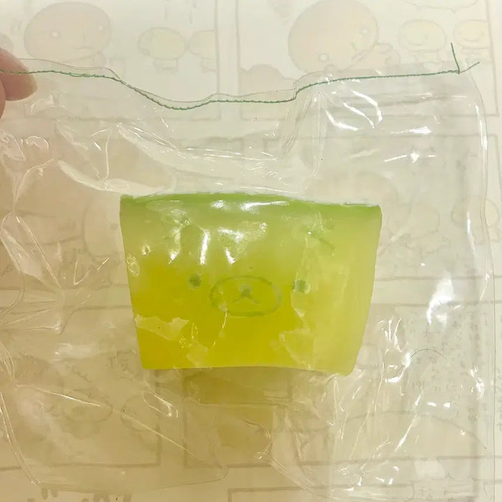 [BUNJANG] Rilakkuma Melon Marshmallow Plush / 새상품 메론 리락쿠마 말랑이, 슬랑이 메론쿠마