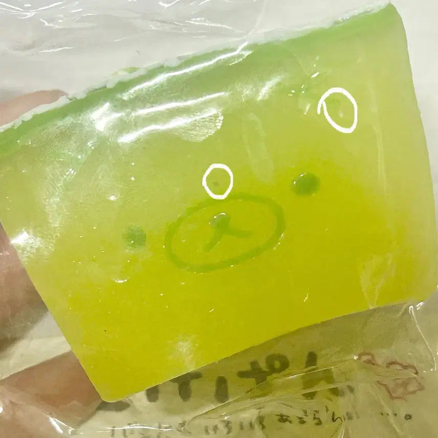 [BUNJANG] Rilakkuma Melon Marshmallow Plush / 새상품 메론 리락쿠마 말랑이, 슬랑이 메론쿠마