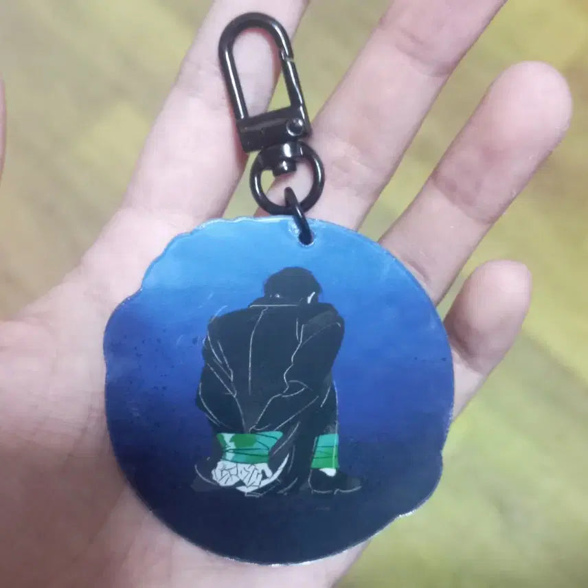 [BUNJANG] Drum Can Acrylic Shaker Keyring / 변호됨 차검 드럼통 아크릴 쉐이커 키링 양도