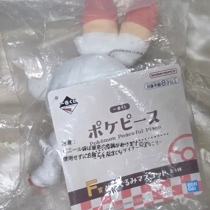 [BUNJANG] Pokemon Scorbunny Ichiban Kuji Prize F Plush / 포켓몬스터 포켓피스 이치방쿠지 F상 염버니 히바니 누이 인형