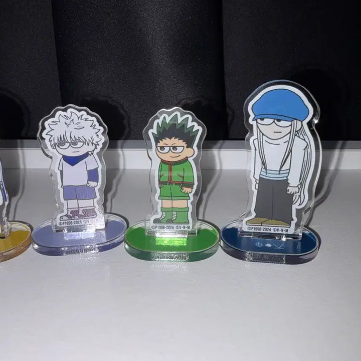 [BUNJANG] Hunter x Hunter Jiolli Acrylic Stand Set - Gon, Killua, Kurapika, Leorio, Kalluto, Biscuit / (풀셋)헌터x헌터 지로리 아크릴스탠드 곤 키르아 크라피카 레오리오 카이토 비스켓 일괄 헌헌