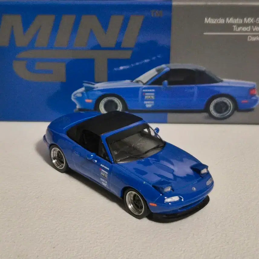 [BUNJANG] Mini GT Mazda MX-5 NA Tuner Blue Diecast Model / (최종가)미니지티 마쯔다 MX-5 NA 개봉양품