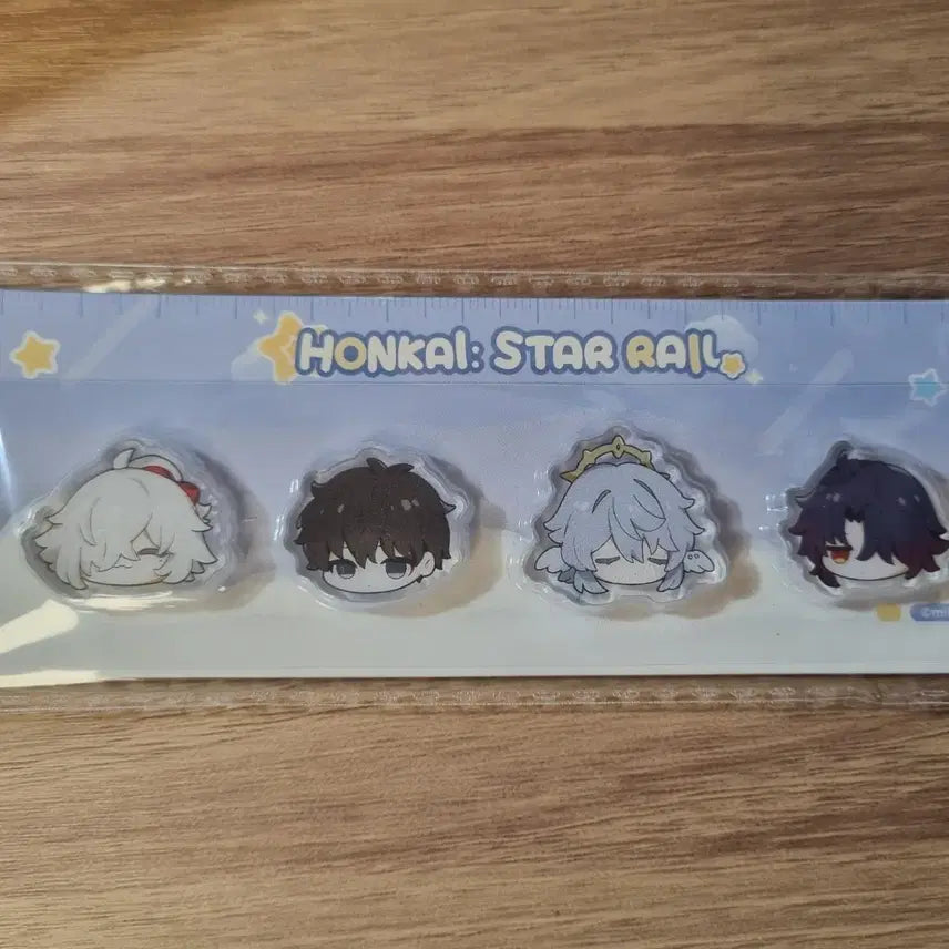 [BUNJANG] Honkai Star Rail Male Dormitory Special Acrylic Standee Collection (Caelus, Dan Heng, Sunday, Blade) / 붕괴 스타레일 남자 기숙사 특전 아크릴 코롯토