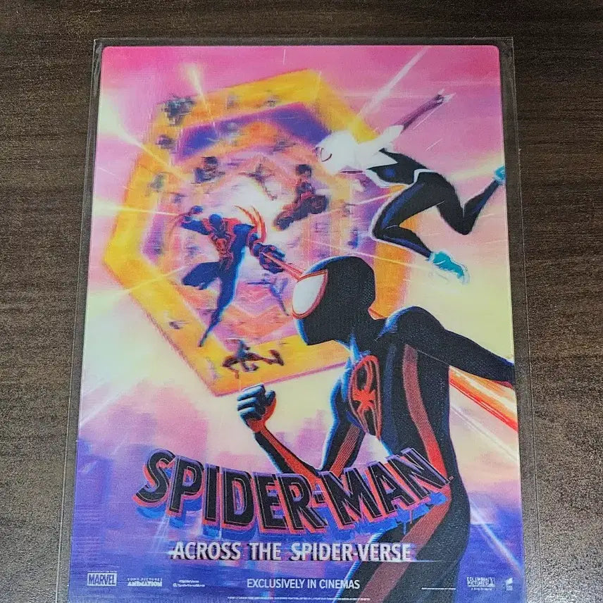 [BUNJANG] Spider-Man: Across the Spider-Verse Lenticular Art Card / 스파이더맨 어크로스 더 유니버스 렌티큘러 아트카드