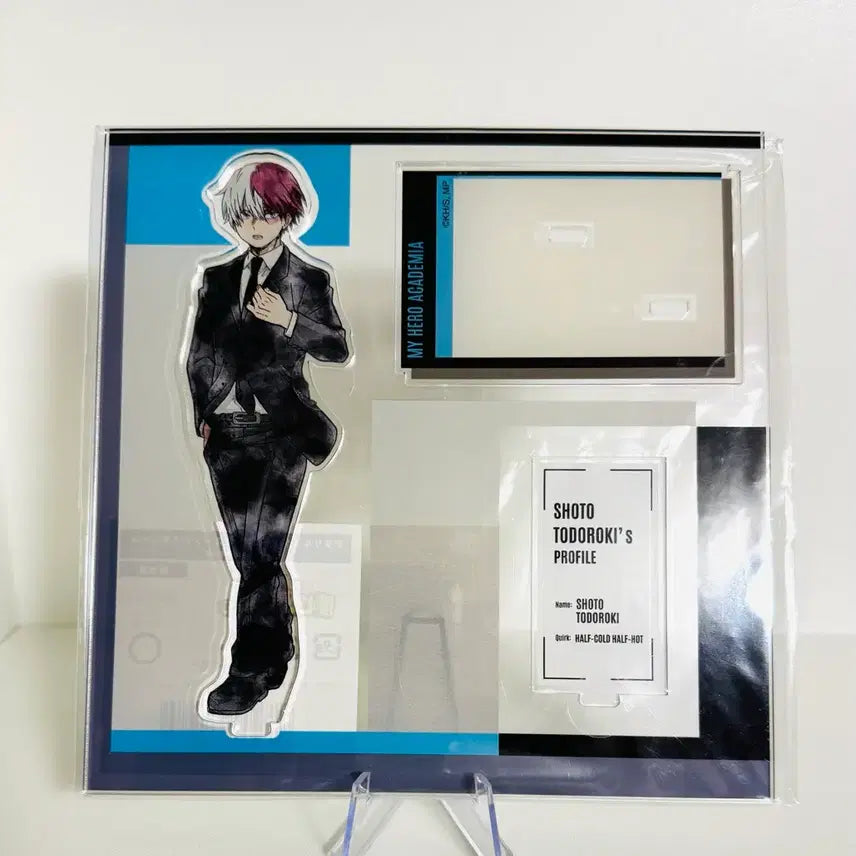 [BUNJANG] My Hero Academia Shoto Acrylic Standee with Character Profile Card / 나히아)나의 히어로 아카데미아 쇼토 아크릴 스탠드