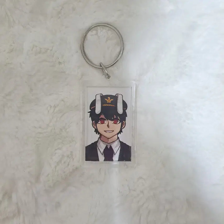 [BUNJANG] 잠뜰 수현 Pixelly ID Photo Keyring / 잠뜰 수현 증명사진 키링 증사 픽셀리 뜰팁 미수반 미스터리 수사반 전시회
