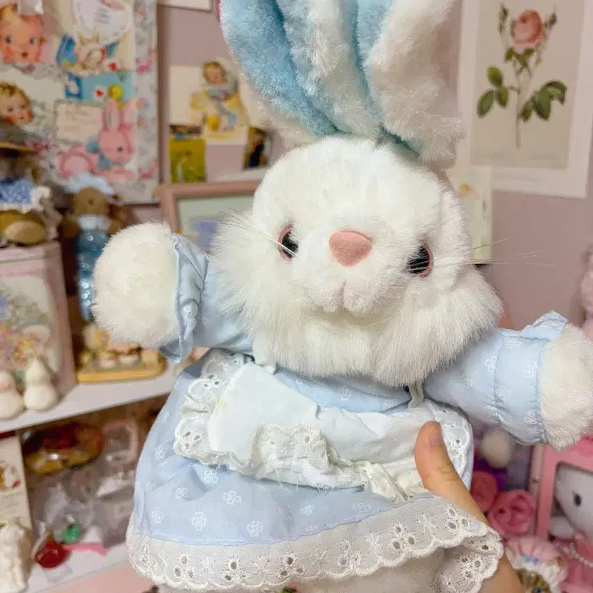 [BUNJANG] Vintage Rabbit Doll with Apron / (8/24일까지 할인)빈티지 에이프런 토끼 인형