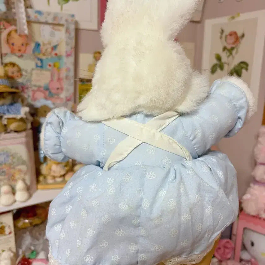 [BUNJANG] Vintage Rabbit Doll with Apron / (8/24일까지 할인)빈티지 에이프런 토끼 인형
