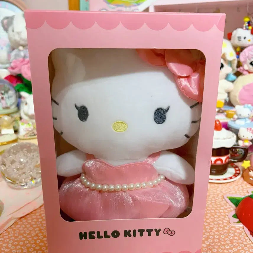 [BUNJANG] BLACKPINK Jisoo x Sanrio Hello Kitty Collaboration Doll / (8/24일까지 할인)산리오 헬로키티x블랙핑크 지수 콜라보 인형