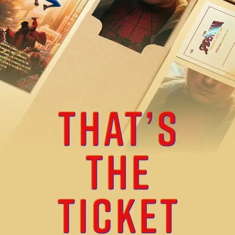 [BUNJANG] Spider-Man: No Way Home TTT Lucky Draw Event 1st Week Special Goods / 스파이더맨 TTT 브랜드 뉴 데이 CGV 1주차 특전 굿즈 마블 시네마