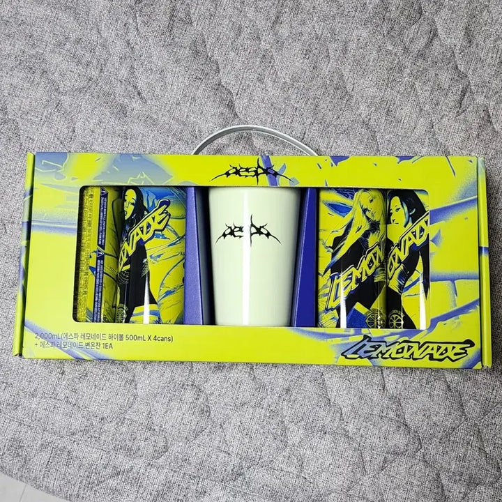 [BUNJANG] Aespa Lemonade Highball Color-Changing Glass Set / 에스파 CU 레모네이드 하이볼 변온잔(수수료 포함)