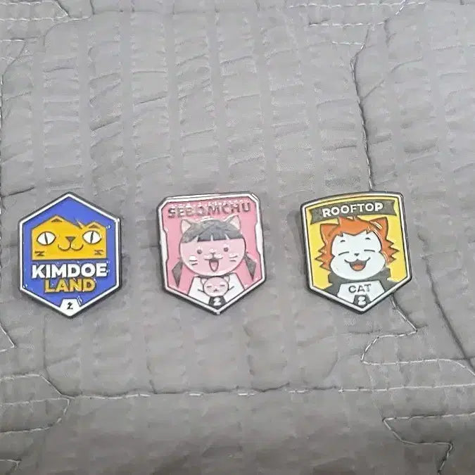 [BUNJANG] Chzzk Pop-up Store Limited Streamer Metal Badge Set / 치지직 팝업스토어 한정 스트리머 금속 뱃지 팝니다