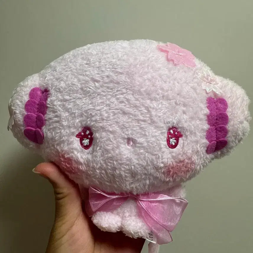 [BUNJANG] Sanrio Kogimyun Cherry Blossom Plush Doll New / 산리오 코기뮹 벚꽃 누이 인형 새상품