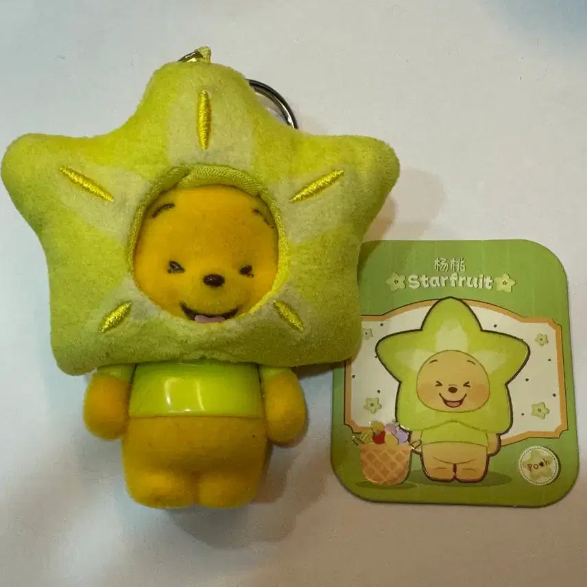 [BUNJANG] Top Toy Pucci Figure Tiny Orchard Starfruit Keychain / 탑토이 푸 피규어 과일 타이니 오차드 인형 키링 스타후르츠
