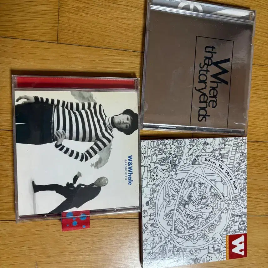 [BUNJANG] W (Where the story ends) 1st &amp; 2nd Album Bundle Set / 개봉 cd 더블유 1집 2집 더블유앤웨일(