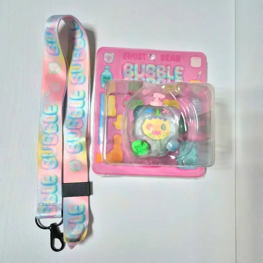 [BUNJANG] BOGGIE PARK Shinwoo 75% Limited Edition Bubble Bubble Figure Necklace / 급전) 신우 75% 한정판 피규어 목걸이 버블버블 BubbleBubble