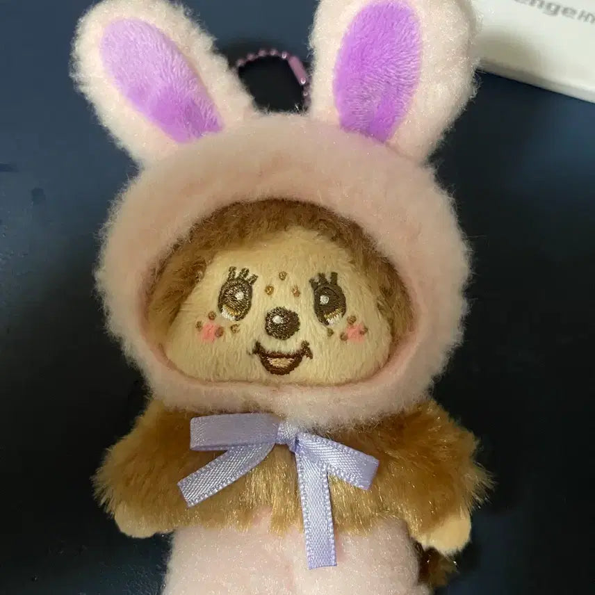 [BUNJANG] Monchhichi Usagi Rabbit Monchhichi Keyring / 몬치치 우사기 토끼몬치치 키링 팝니다.