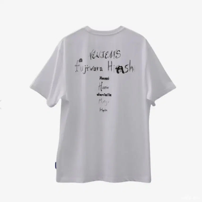 [BUNJANG] NewJeans x Hiroshi Fujiwara Collaboration T-Shirt Bundle Set / (새상품) 뉴진스x후지와라 히로시 콜라보 티셔츠 2종 일괄판매