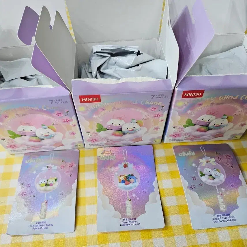 [BUNJANG] Disney Wooppee Flower Collection Sealed 3-Item Set / 디즈니 우푸피 플라워 컬렉션 미개봉 3종 세트