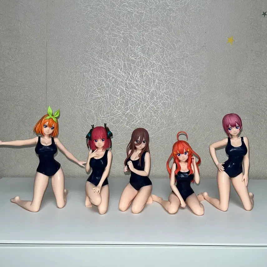 [BUNJANG] The Quintessential Quintuplets Bundle Set Figures (Box Included) / (5개일괄)5등분의 신부 피규어(박스O)