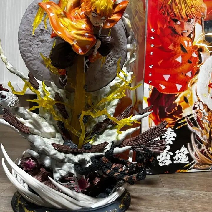 [BUNJANG] Demon Slayer Agatsuma Zenitsu "Thunder Breathing, First Form" Figure / 귀멸의칼날 아가츠마 젠이즈 벽력일섬 피규어