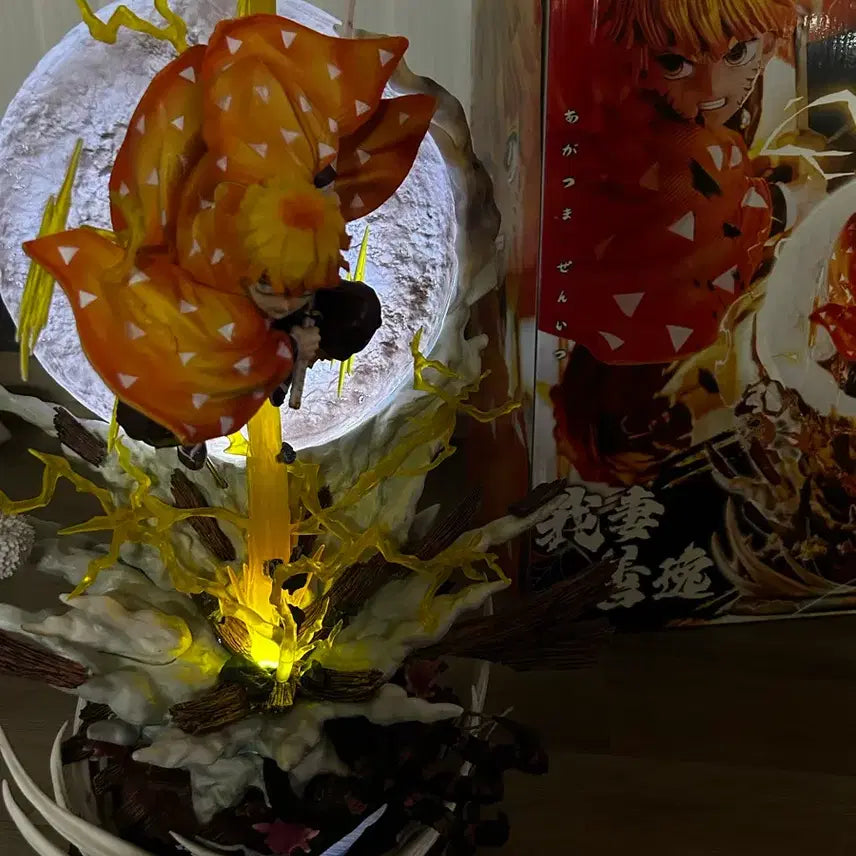[BUNJANG] Demon Slayer Agatsuma Zenitsu "Thunder Breathing, First Form" Figure / 귀멸의칼날 아가츠마 젠이즈 벽력일섬 피규어