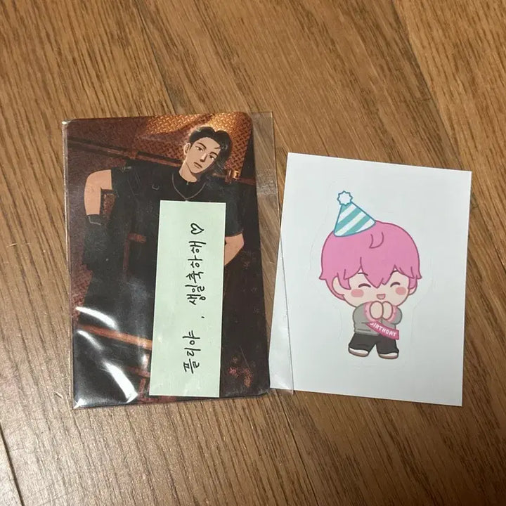 [BUNJANG] PLAVE Hamin Special Cafe Event Birthday Message / 플레이브 하민 십카페 플리생일글귀