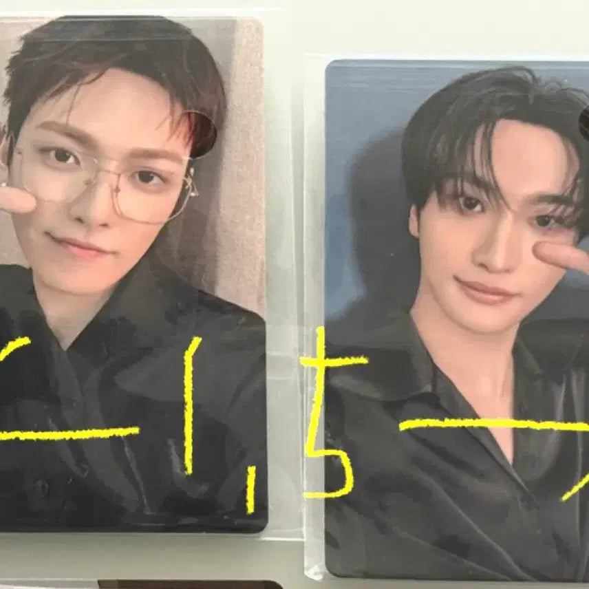 [BUNJANG] ATEEZ Official Lightstick MD Photocard Seonghwa Hongjoong / 에이티즈 응원봉 엠디 포카 맏즈 성화 홍중