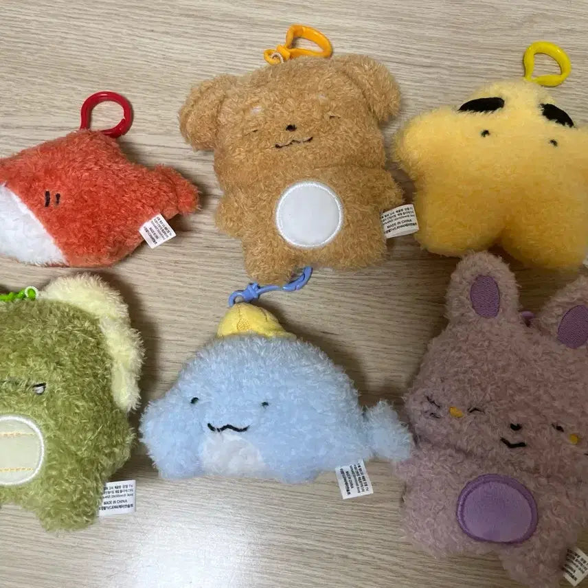 [BUNJANG] Pixelie Jyaml 10th Anniversary Doll Keyring Bundle Set / 픽셀리 잠뜰 10주년 인형 키링 일괄 양도