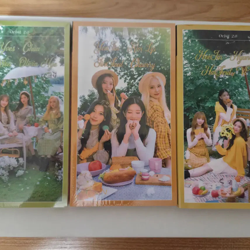 [BUNJANG] LOONA Obi 2.0 Notebook Set (3 Volumes) / 이달의소녀 오빛 2.0 노트 3권