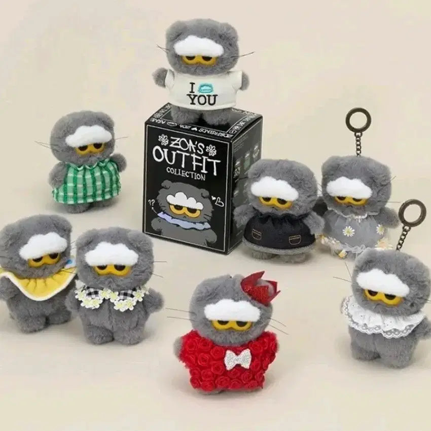 [BUNJANG] Joann Friends Joa Random Plush Keychain Sealed / 조앤프렌즈 조아 랜덤 플러시키링 미개봉